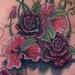 Tattoos - lower back flower coverup tattoo - 54819